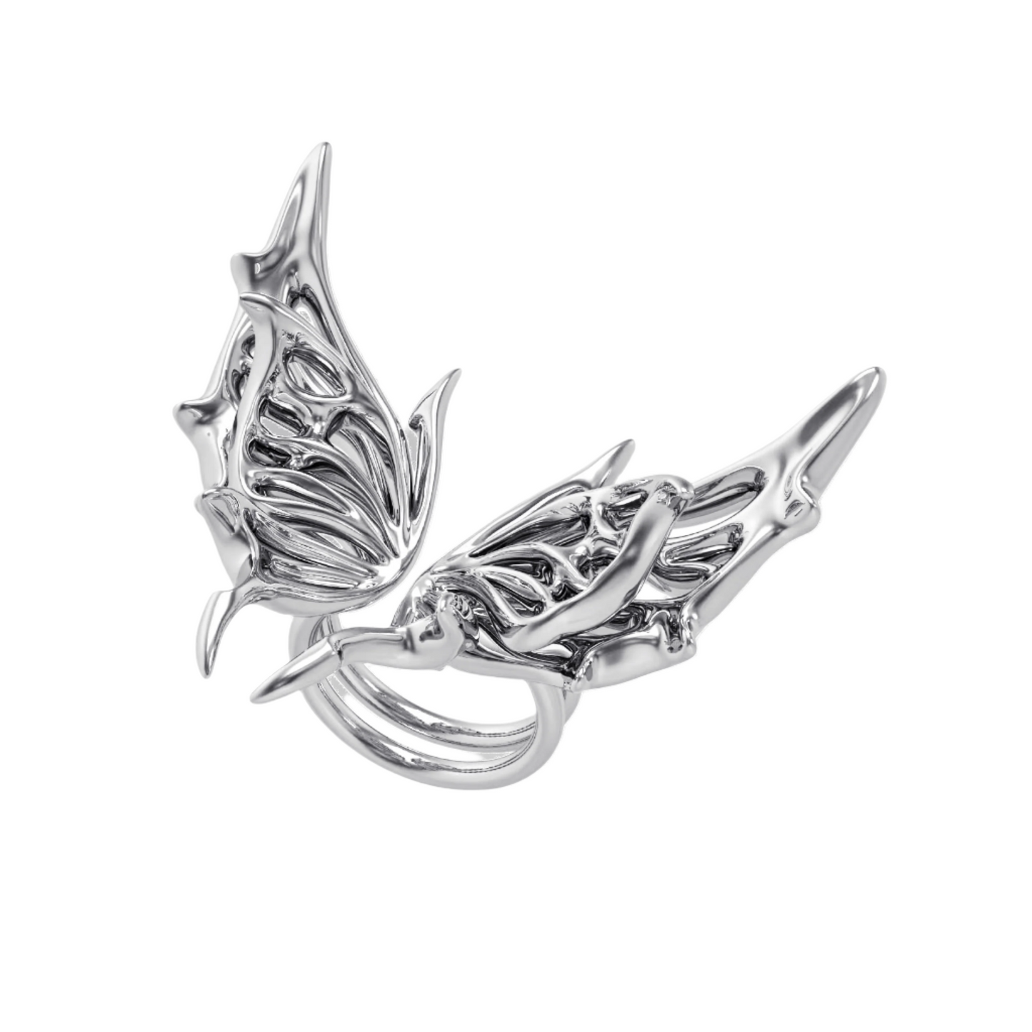 ring, celeste, silver, xtended identity