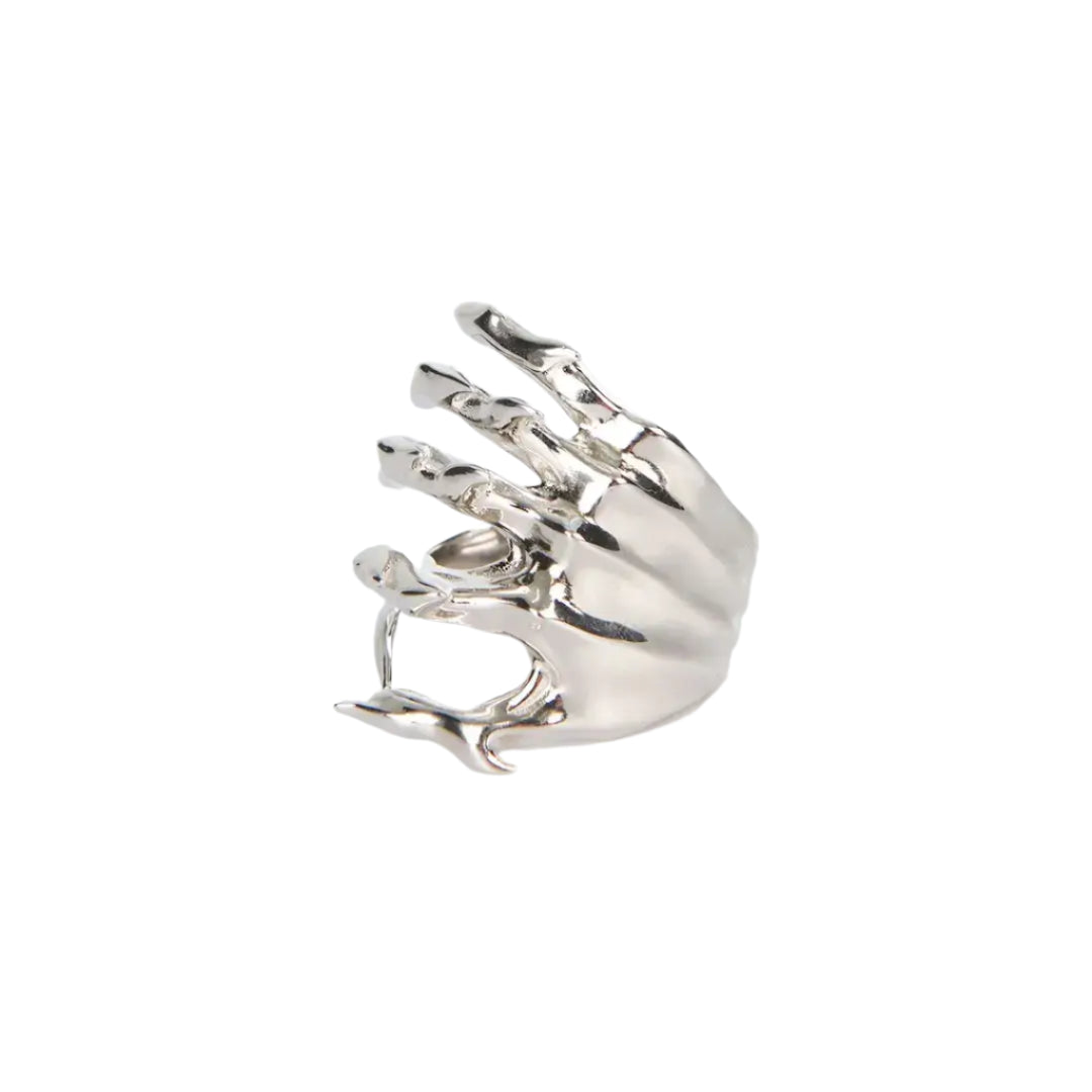 ring, clawed, silver, xtended identity