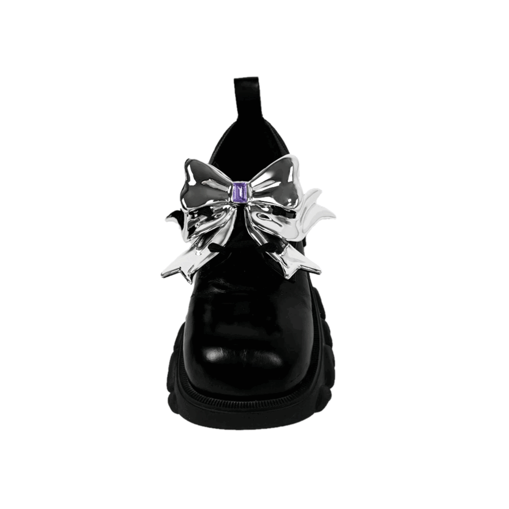 shoelry, gem, bow, pink, purple, xtended identity, 3D printing