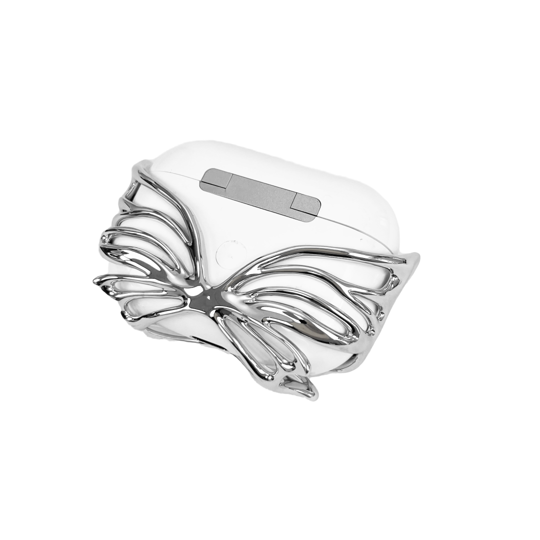 airpods cover, gem, butterfly, purple, blue, pink, white, xtended identity