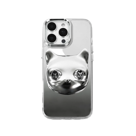iphone case, cat, gem, white, black, pink, blue, gold, xtended identity