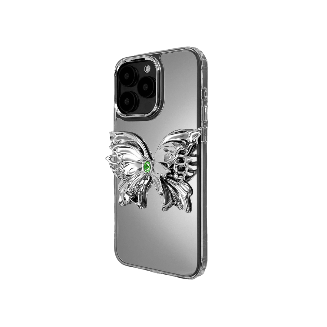 iphone case, butterfly, gem, pink, blue, purple, white, black, green, gold, xtended identity, 3d printing