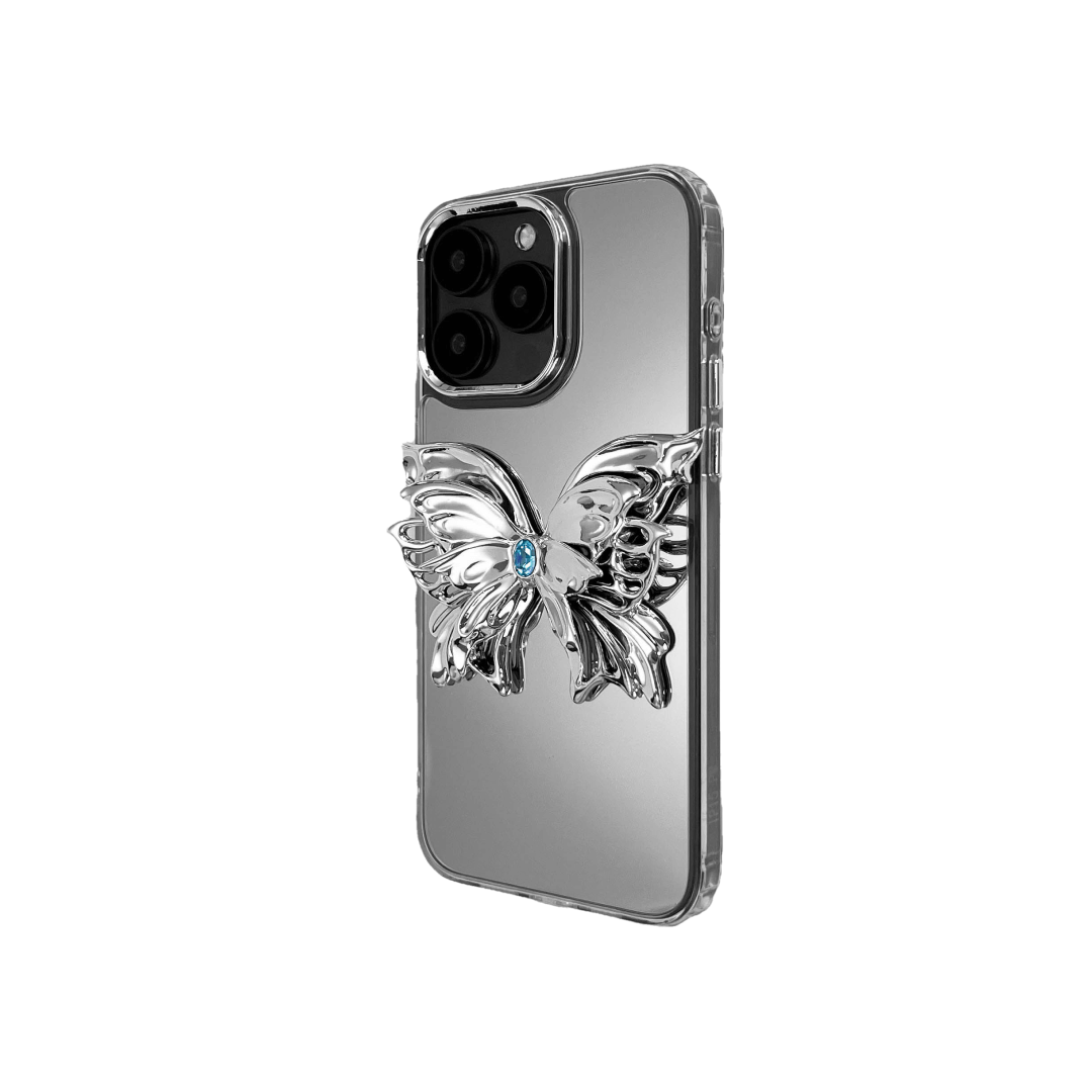 iphone case, butterfly, gem, pink, blue, purple, white, black, green, gold, xtended identity, 3d printing