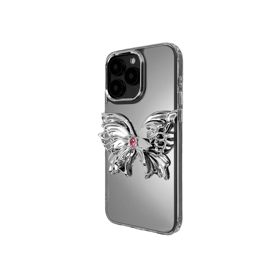 iphone case, butterfly, gem, pink, blue, purple, white, black, green, gold, xtended identity, 3d printing