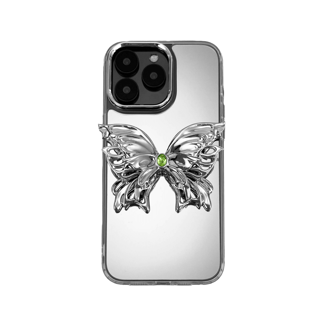 iphone case, butterfly, gem, pink, blue, purple, white, black, green, gold, xtended identity, 3d printing