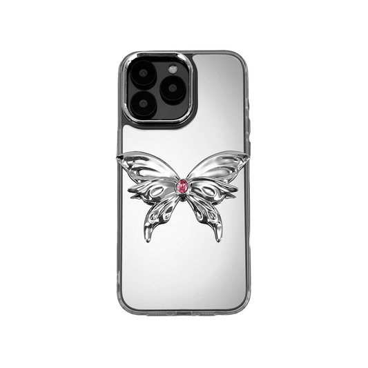 Small Butterfly Mirror iPhone Case