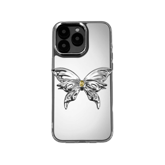 Small Butterfly Mirror iPhone Case