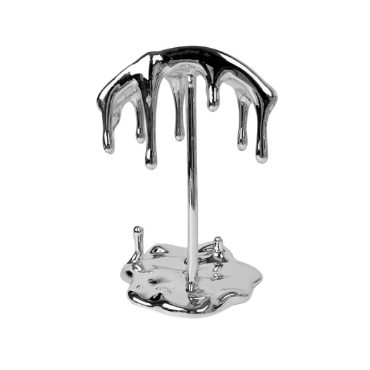 airpods max stand, melted, silver, xtended identity