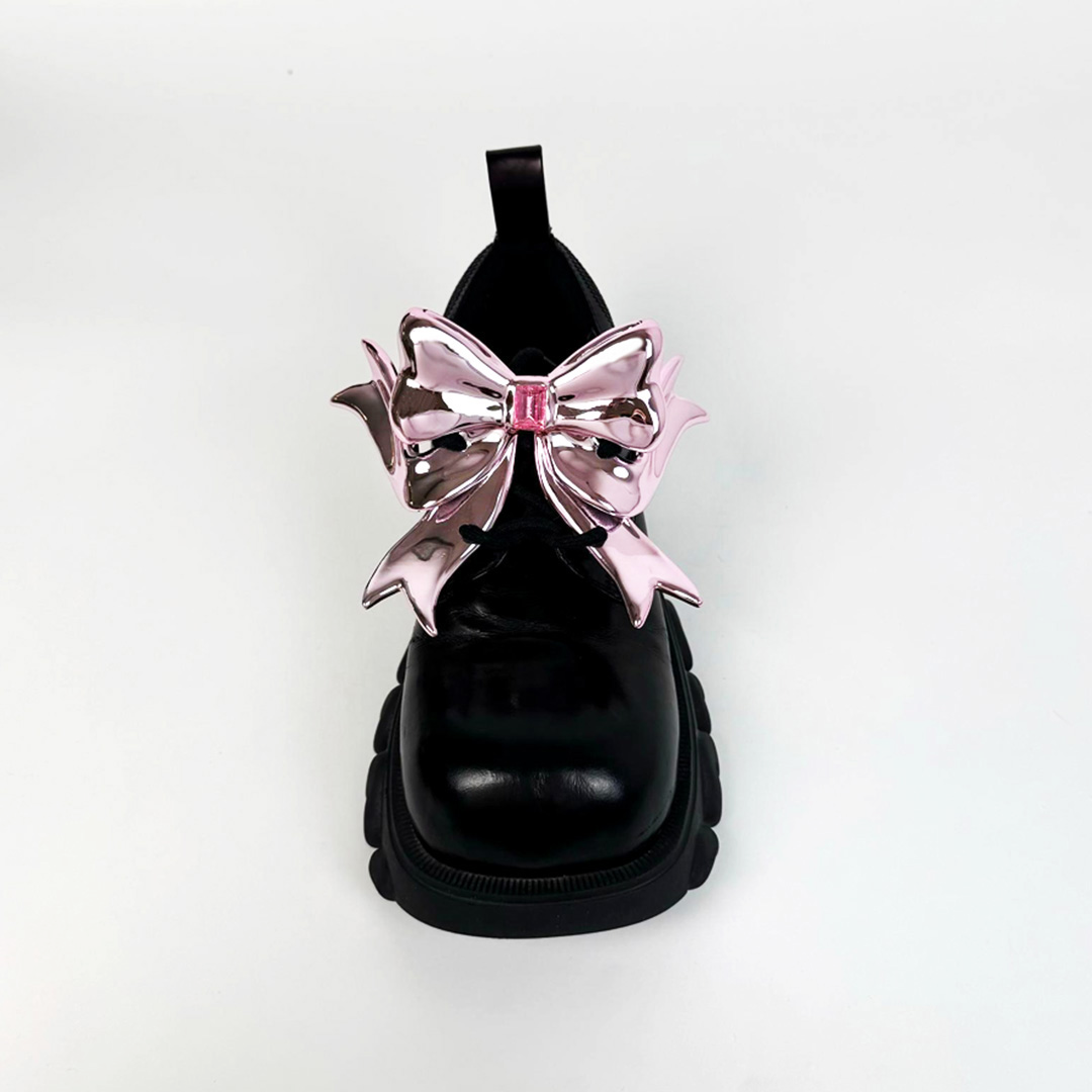 PiNK GEM BOW SHOELRY LiMiTED