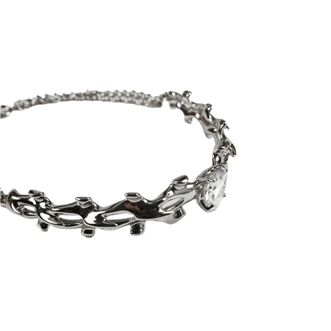 collar, spine, bone, silver, xtended identity
