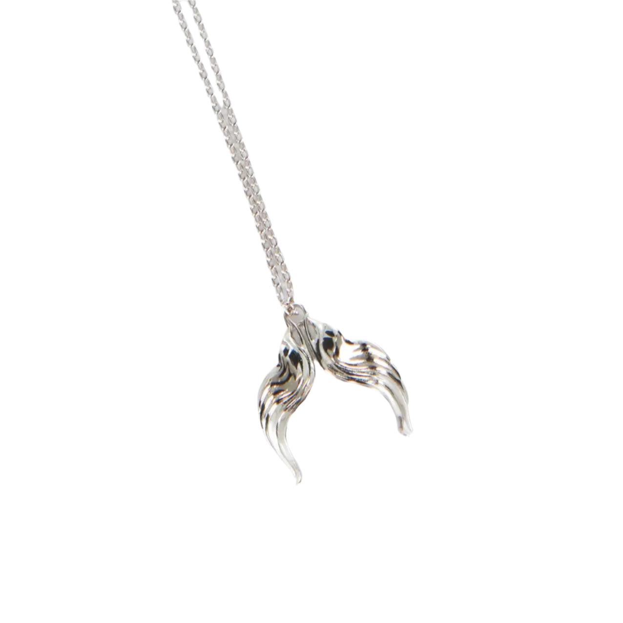 necklace, wing, silver, xtended identity