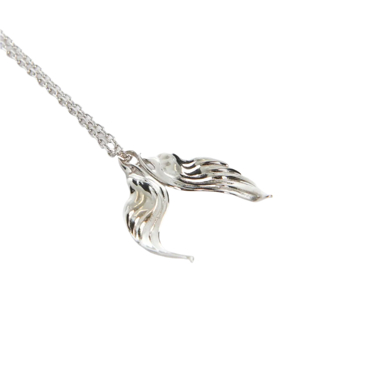necklace, wing, silver, xtended identity